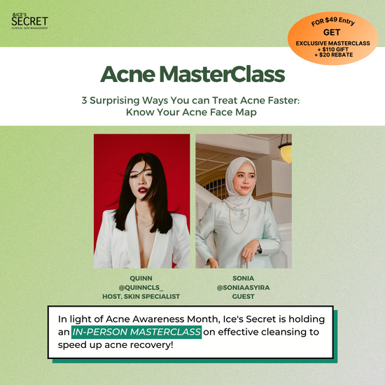 [MASTERCLASS TICKET - 24th Jun] Know Your Acne Map Event